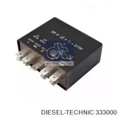 333000 Diesel Technic Relê de pisca-pisca