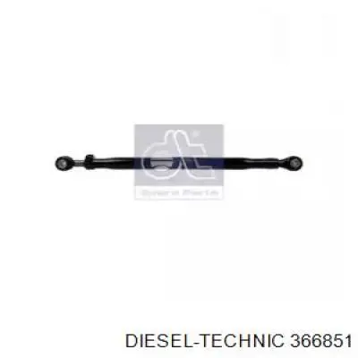 366851 Diesel Technic Braço oscilante de suspensão traseira transversal