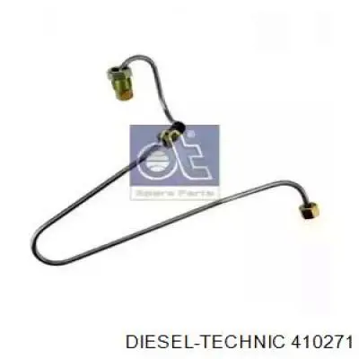 410271 Diesel Technic Tubo de combustível do injetor de 2º cilindro