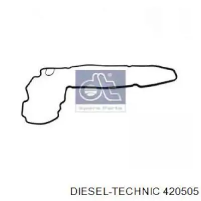Vedante superior de tampa dianteira de motor A5410151380 Mercedes
