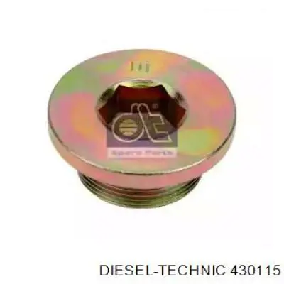 430115 Diesel Technic Tampão de panela de motor