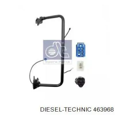 463968 Diesel Technic Consola de fixação de espelho de retrovisão esquerdo