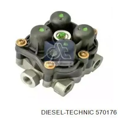 570176 Diesel Technic Válvula de limitação de pressão do sistema pneumático