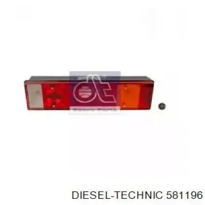 Compre 581196 Diesel Technic Lanterna traseira esquerda