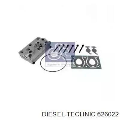 626022 Diesel Technic Cabeça de bloco do compressor (TRUCK)