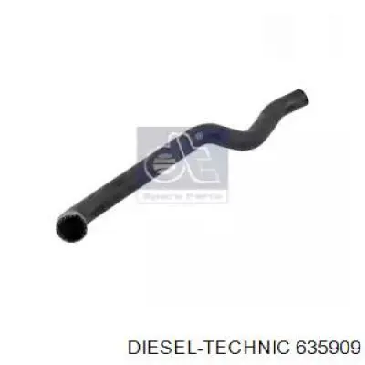 Mangueira (cano derivado) inferior do radiador de esfriamento Diesel Technic 635909 preço, a partir de 21,09 USD
