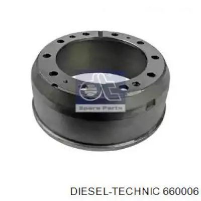 Tambor do freio traseiro Diesel Technic 660006 preço, a partir de 321,69 USD