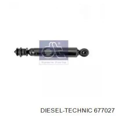677027 Diesel Technic Amortecedor de cabina (TRUCK)