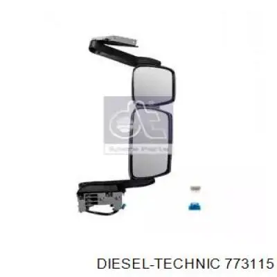 504369995 Iveco Espelho de retrovisão direito