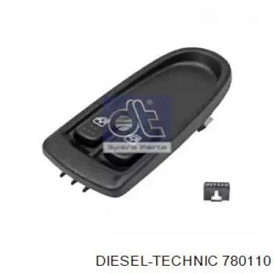 69500480 Iveco Unidade de botões dianteira esquerda de controlo de elevador de vidro