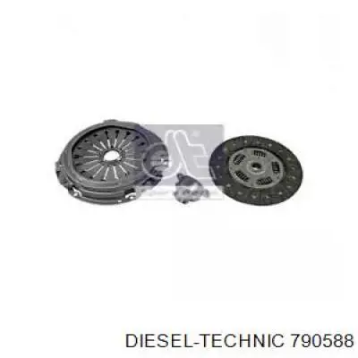 Kit de embraiagem (3 peças) 9141 VALEO