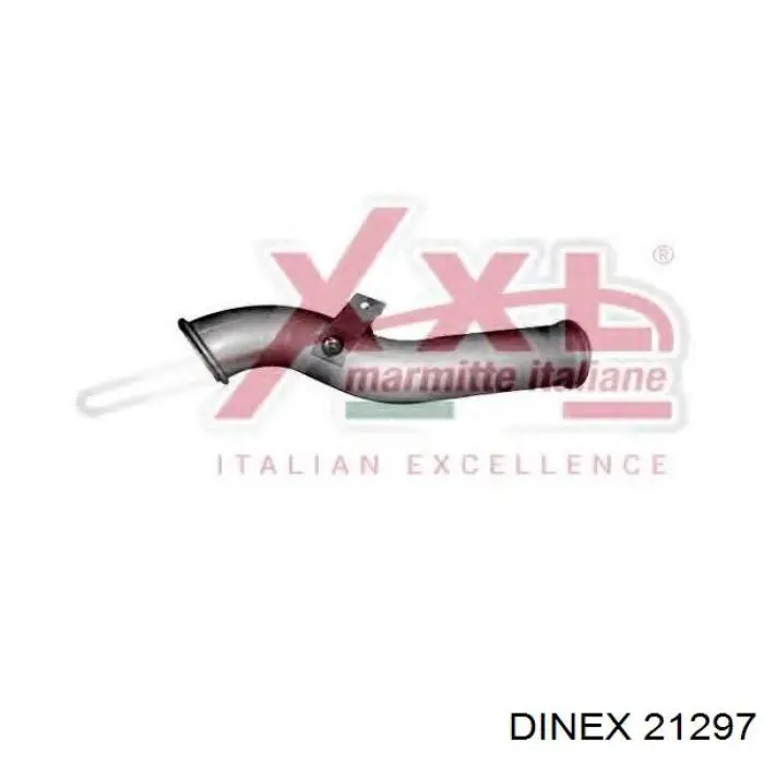 Compre 21297 Dinex Tubo de admissão dianteiro (calças) do silenciador