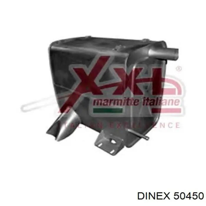 Compre 50450 Dinex Silenciador, parte traseira