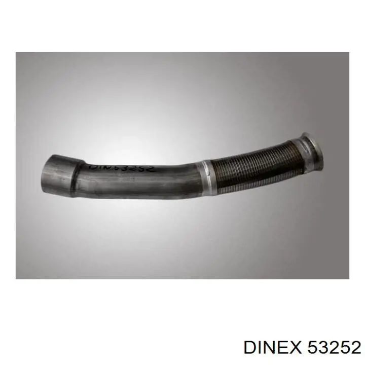 53252 Dinex Tubo de admissão dianteiro (calças) do silenciador