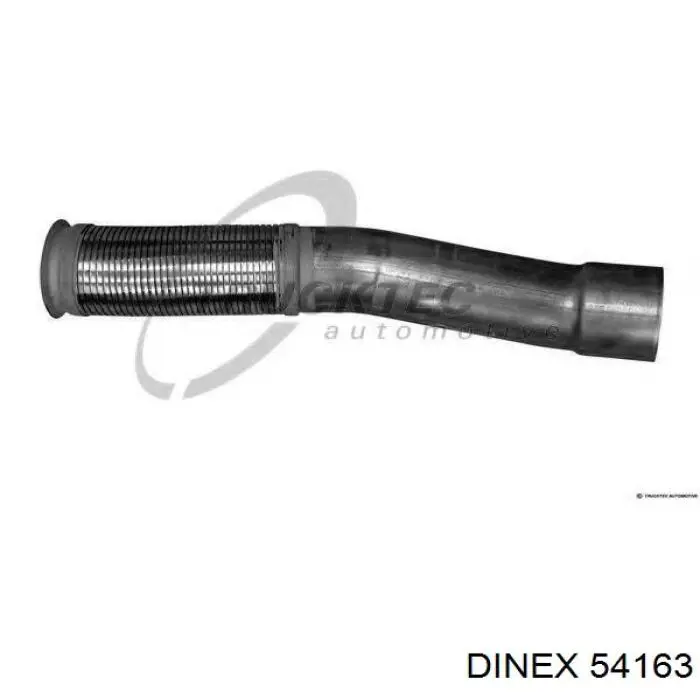 Compre 54163 Dinex Tubo de admissão dianteiro (calças) do silenciador
