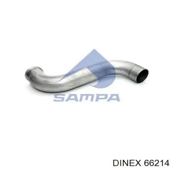 Silenciador, parte central Dinex 66214 preço, a partir de 136,83 USD