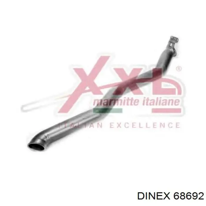 Silenciador, parte traseira Dinex 68692 preço, a partir de 360,38 USD
