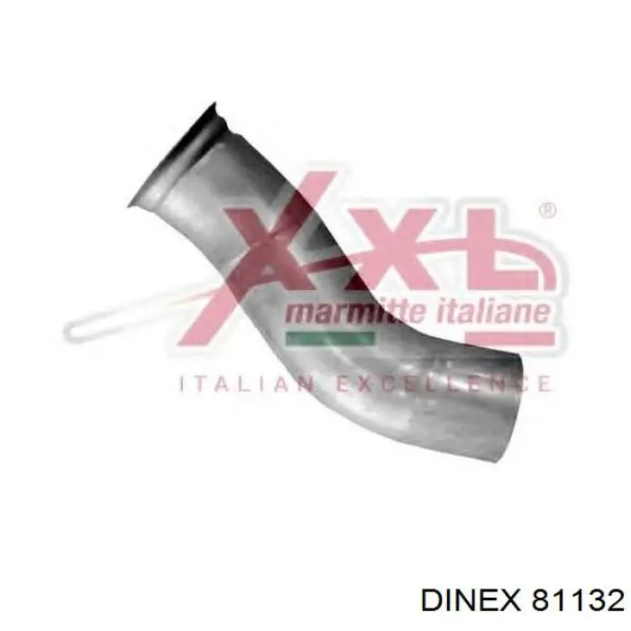 Compre 81132 Dinex Tubo de escape, desde o catalisador até o silenciador