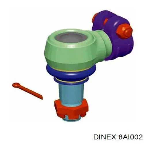 Convertidor - catalisador Dinex 8AI002 preço, a partir de 835,62 USD