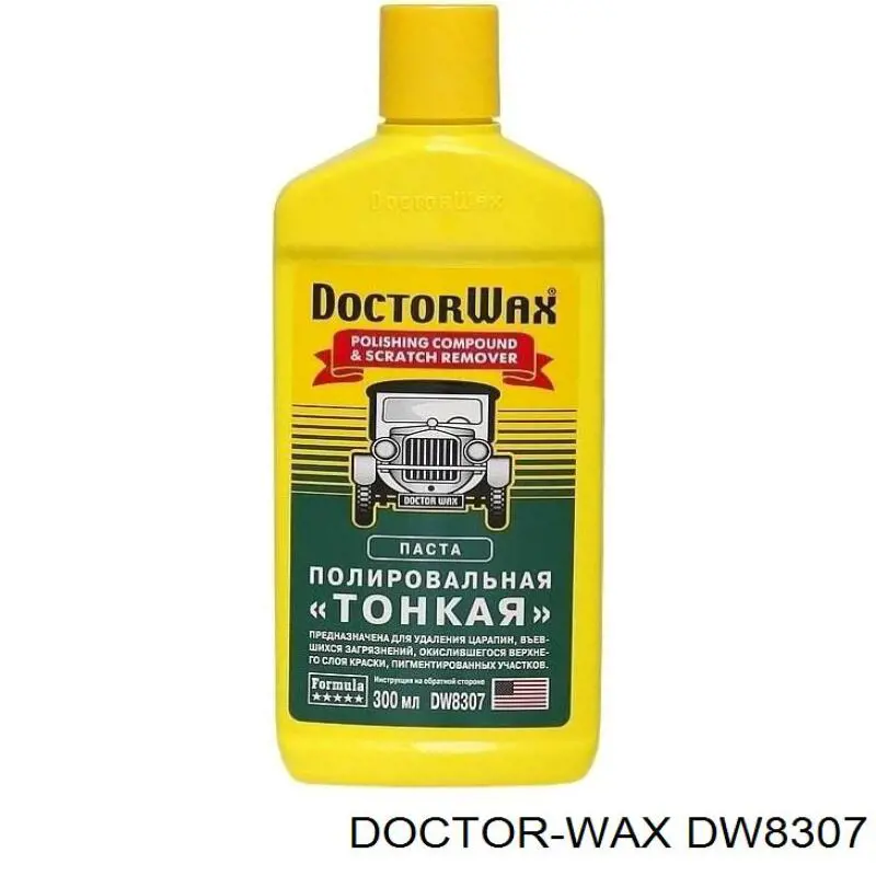 DW8307 Doctor WAX Polimento para a carroçaria