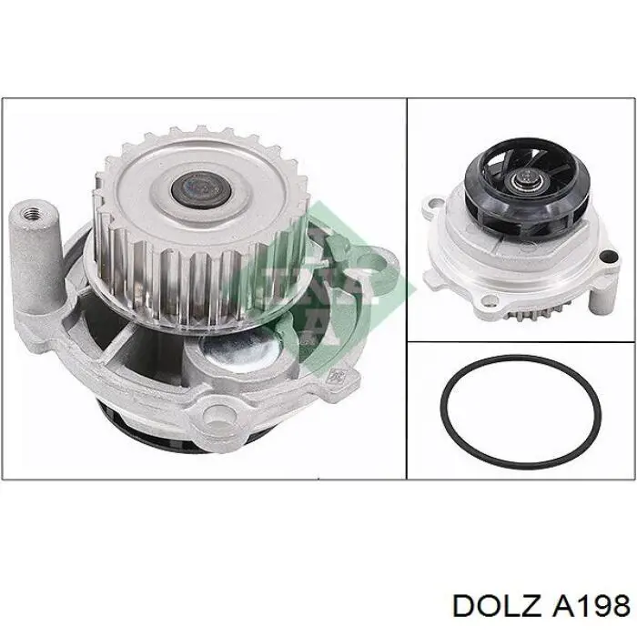 Bomba de água (bomba) de esfriamento Dolz A198 preço, a partir de 48,45 USD