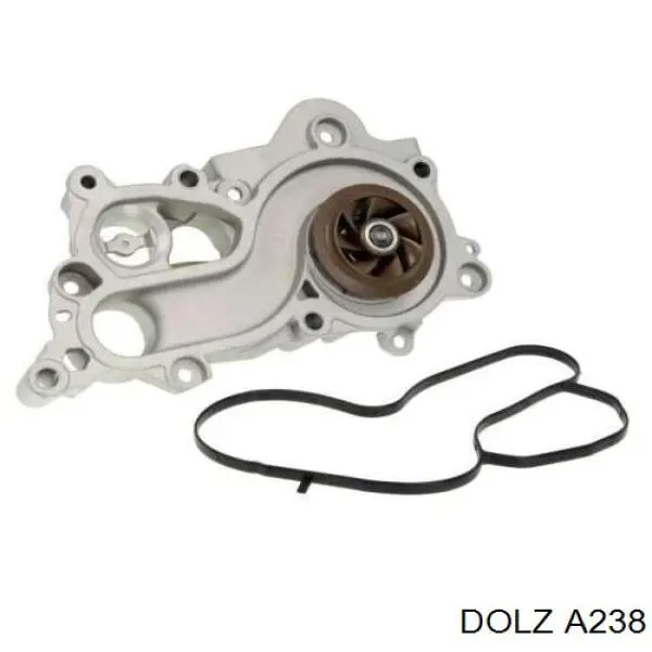 Compre A238 Dolz Bomba de água (bomba) de esfriamento, montada com caixa
