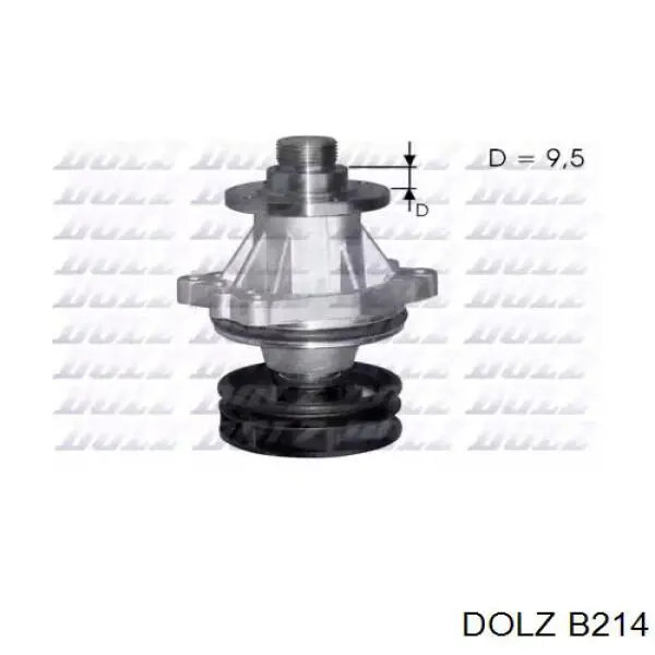Bomba de água (bomba) de esfriamento B214 Dolz