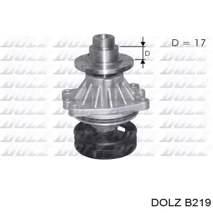 B219 Dolz Bomba de água (bomba) de esfriamento