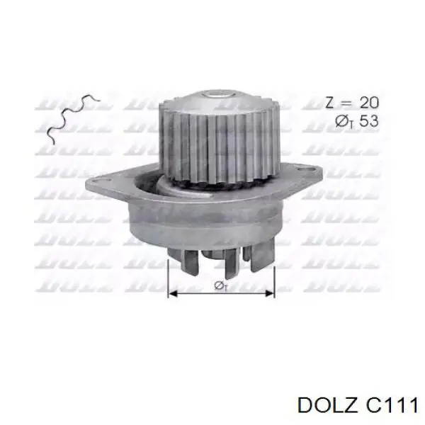 Bomba de água (bomba) de esfriamento Dolz C111 preço, a partir de 43,30 USD