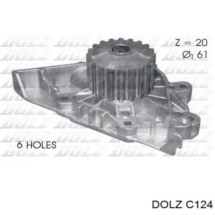 Bomba de água (bomba) de esfriamento Dolz C124 preço, a partir de 53,95 USD