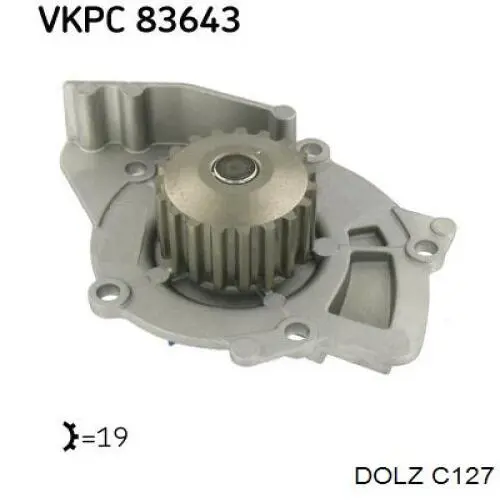 Bomba de água (bomba) de esfriamento Dolz C127 preço, a partir de 37,18 USD