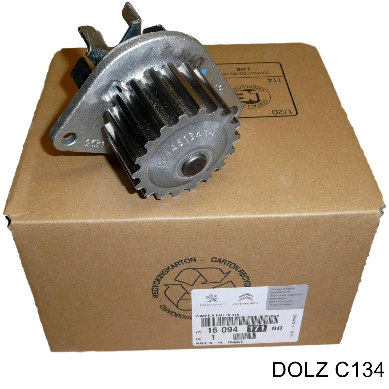 Bomba de água (bomba) de esfriamento Dolz C134 preço, a partir de 36,53 USD