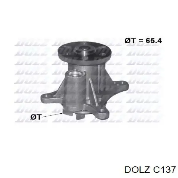 C137 Dolz Bomba de água (bomba) de esfriamento
