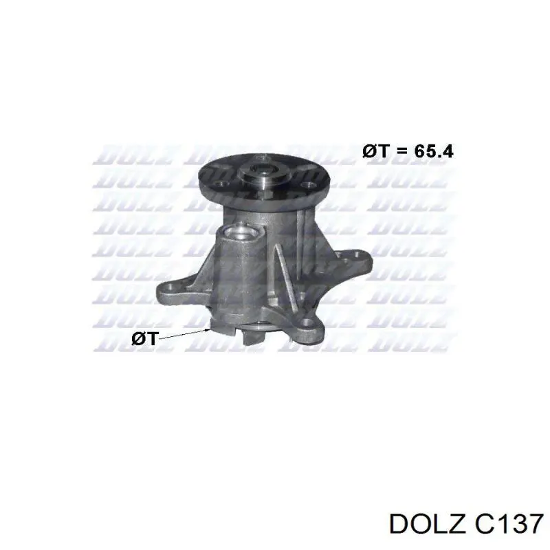 Compre C137 Dolz Bomba de água (bomba) de esfriamento