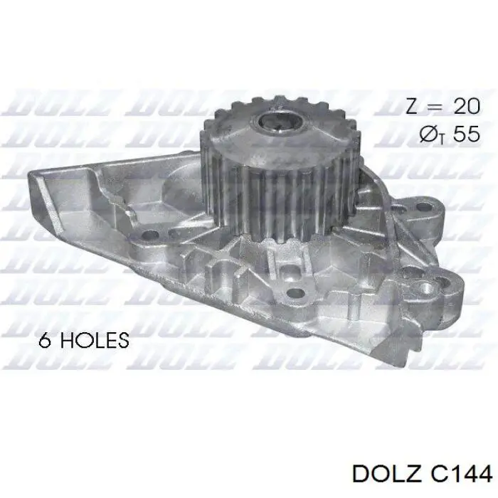 Bomba de água (bomba) de esfriamento Dolz C144 preço, a partir de 44,76 USD