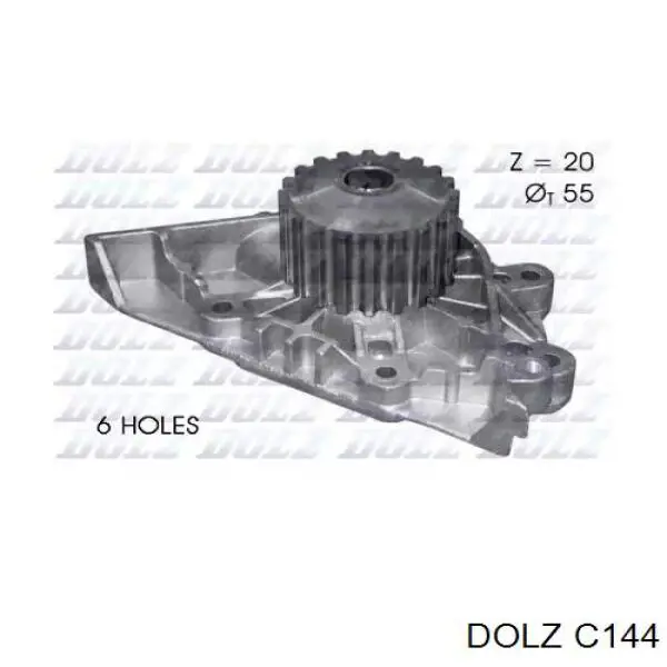 Compre C144 Dolz Bomba de água (bomba) de esfriamento