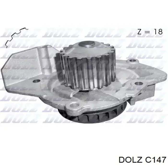 C147 Dolz Bomba de água (bomba) de esfriamento