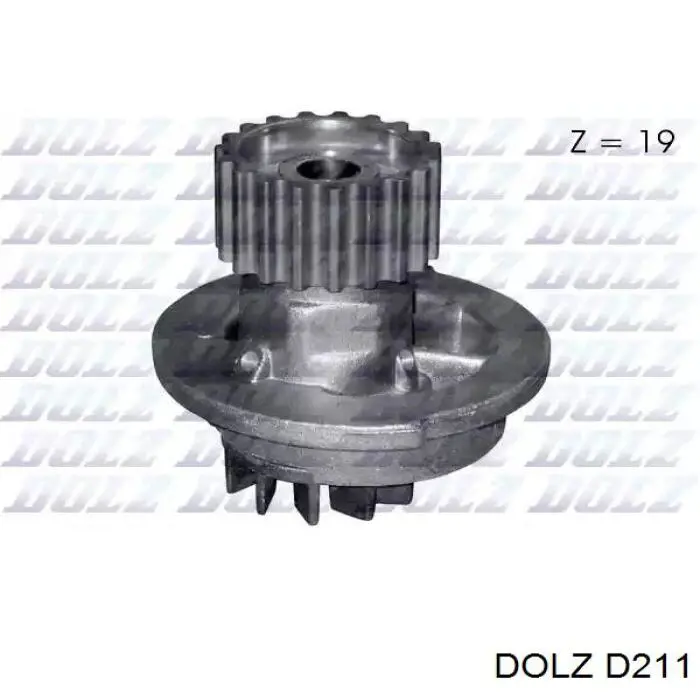 D211 Dolz Bomba de água (bomba) de esfriamento