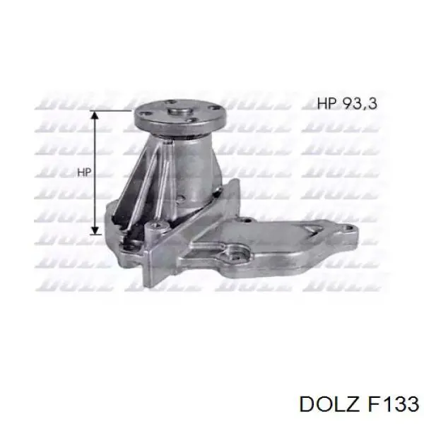 Bomba de água (bomba) de esfriamento Dolz F133 preço, a partir de 48,96 USD