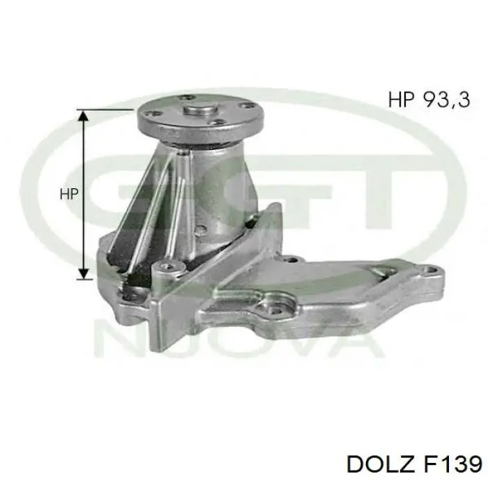 Bomba de água (bomba) de esfriamento Dolz F139 preço, a partir de 55,45 USD