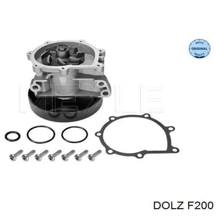 Compre F200 Dolz Bomba de água (bomba) de esfriamento