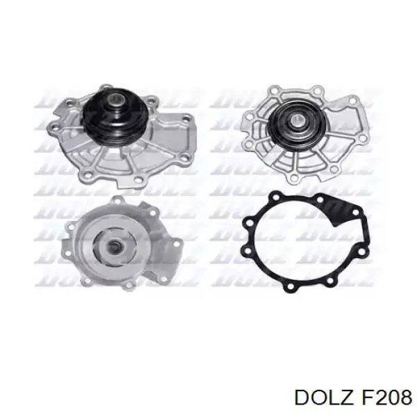 F208 Dolz Bomba de água (bomba) de esfriamento