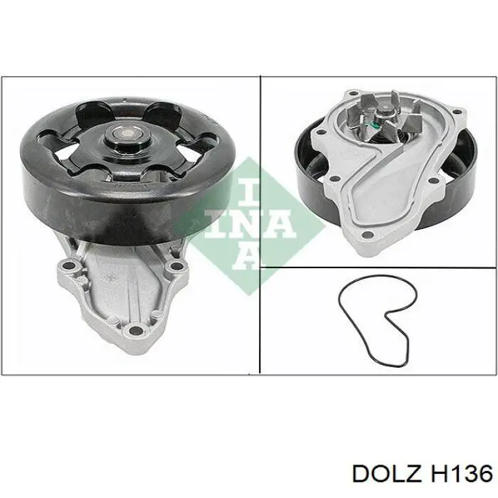 Bomba de água (bomba) de esfriamento Dolz H136 preço, a partir de 67,52 USD