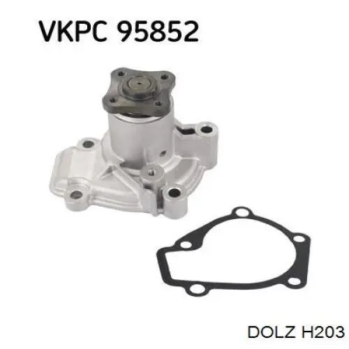 Bomba de água (bomba) de esfriamento Dolz H203 preço, a partir de 35,73 USD