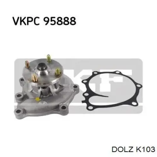 Compre K103 Dolz Bomba de água (bomba) de esfriamento