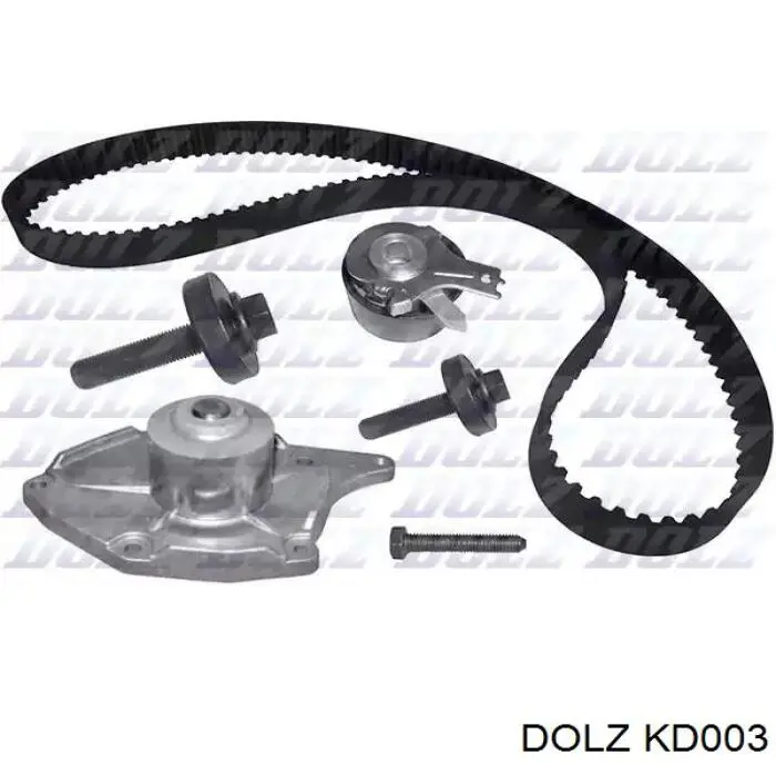 KD003 Dolz Correia do mecanismo de distribuição de gás, kit