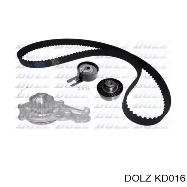 KD016 Dolz Correia do mecanismo de distribuição de gás, kit