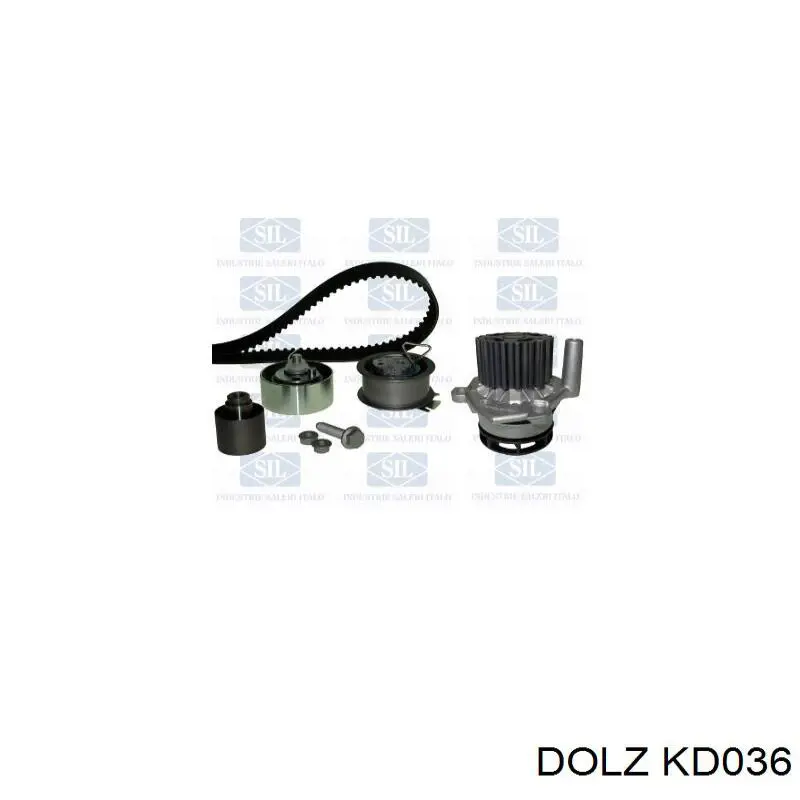 Correia do mecanismo de distribuição de gás, kit Dolz KD036 preço, a partir de 178,35 USD