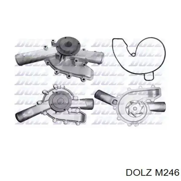 Compre M246 Dolz Bomba de água (bomba) de esfriamento