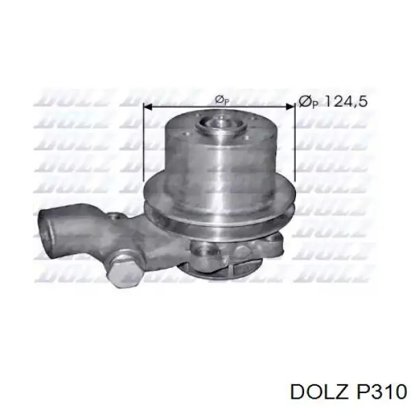 P310 Dolz Bomba de água (bomba) de esfriamento